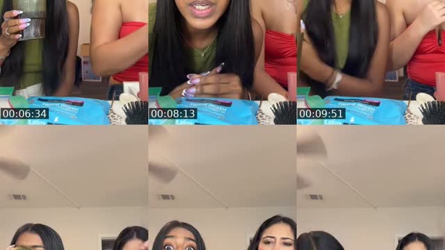 TikTok live: GRWM by @a.miracle09