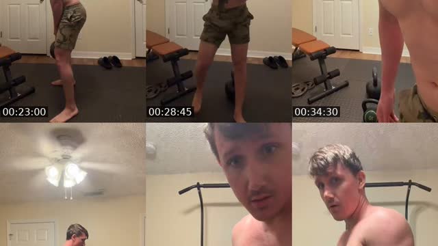 TikTok live: Leg workout by @thatfitguy1