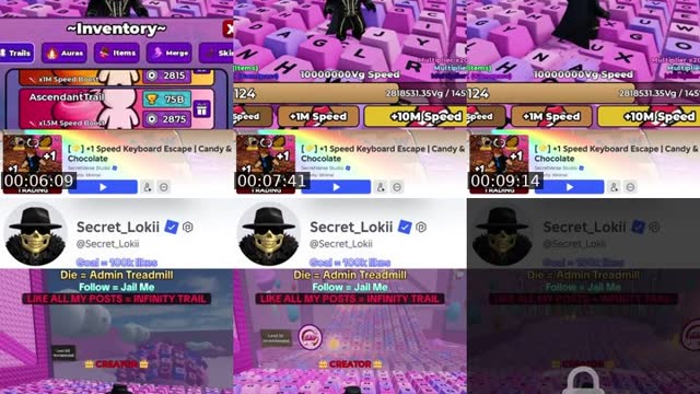 TikTok live: +1 Speed Keyboard Escape by @ownersecretaccount