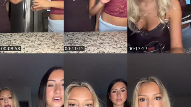 TikTok live: Grwm by @lilblondeocean
