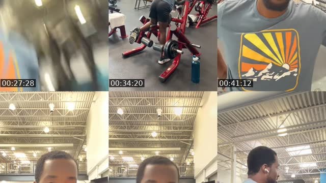 TikTok live: Gym ☼ by @oceanraeclark