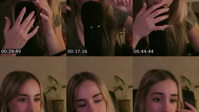 TikTok live: ASMR para dormir🩷 by @aroasmrr