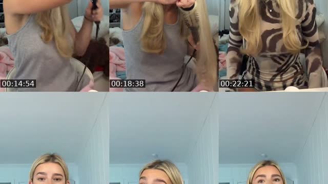 TikTok live: Grwm by @tesjaap