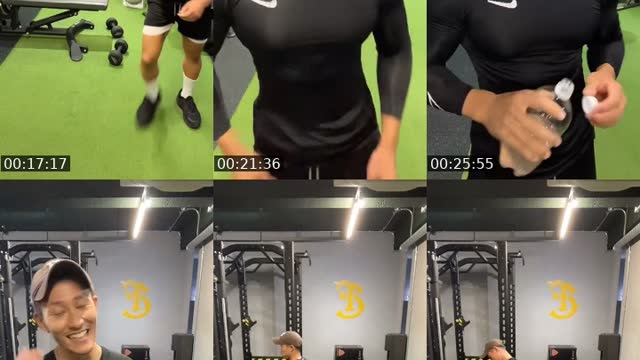 TikTok live: さしぶり。肩トレ。 by @the___nobu