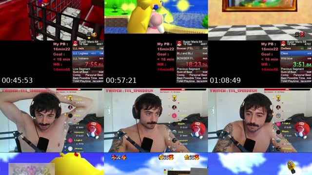 TikTok live: Mario 64 Speedrun ! by @docteur_sylv