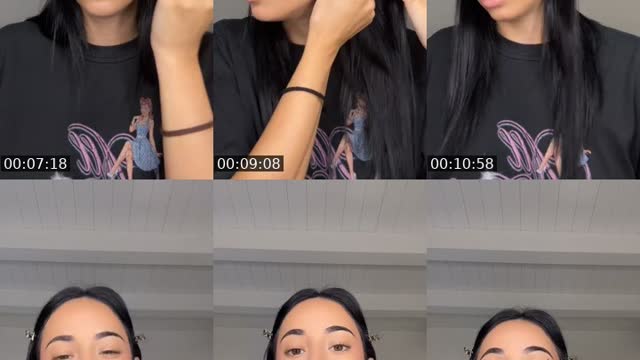 TikTok live: Grwm by @mariavittoriadematteiss
