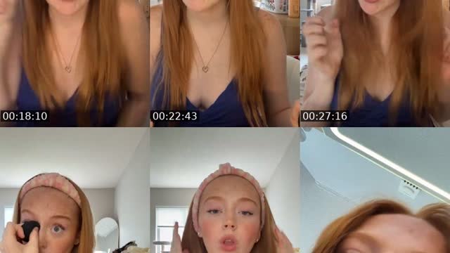 TikTok live: Grwm by @thesophiabradley