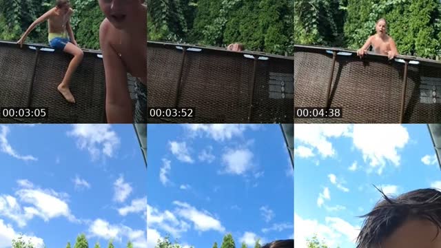 za róże skaczę do basenu - @kizofremii