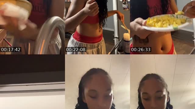 TikTok live: Clean w me by @alline_pimpin
