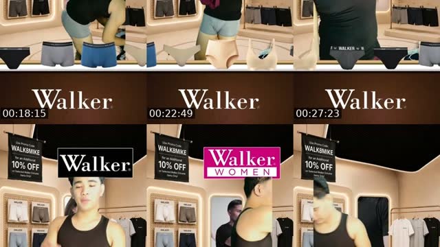TikTok live: WALKER OFFICIAL STORE by @walkerphilippines