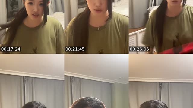 TikTok live: cleaning room by @yangcarlett