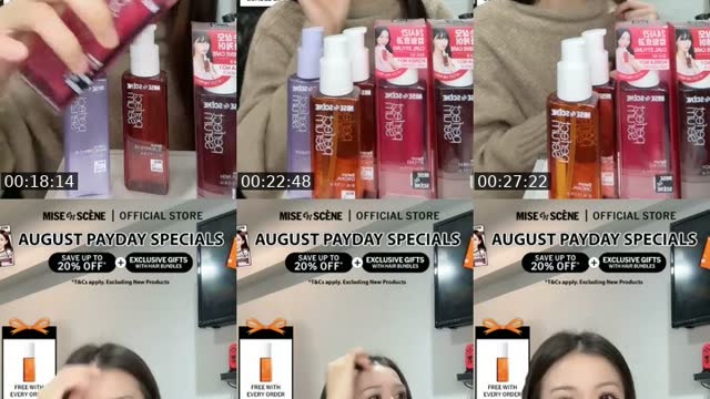 TikTok live: Mise en Scene  by @ffaithrachel