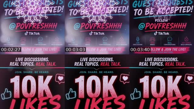 @povfreshhh TikTok live