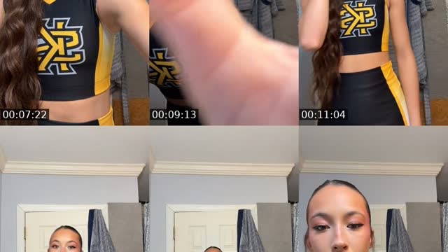 TikTok live: GRWM + bday tmr :) by @landry_atkins