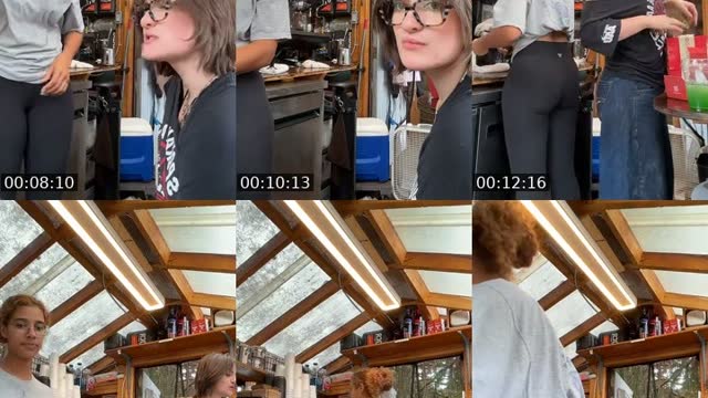 TikTok live: Chilling at the Coffee Stand by @kb.espresso