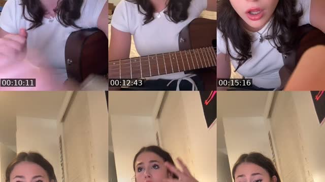 TikTok live: virtual concert! by @emizimmerman