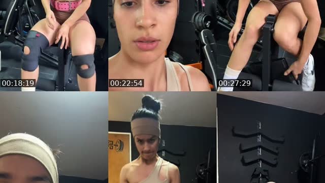 TikTok live: Entreno de Pierna🏋🏻‍♀️✅ by @tati.fit_