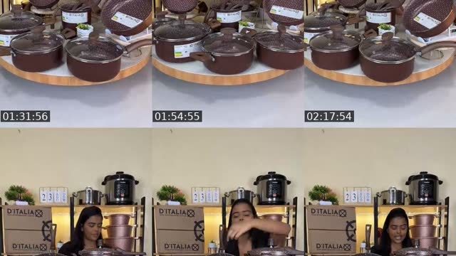 TikTok live: PROMOÇÃO JOGO DE PANELAS by @jennifer_stefany98