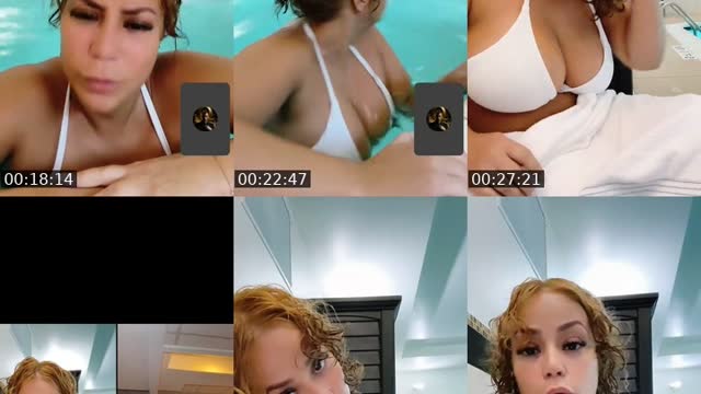 TikTok live: Come to the pool by @suleereviews