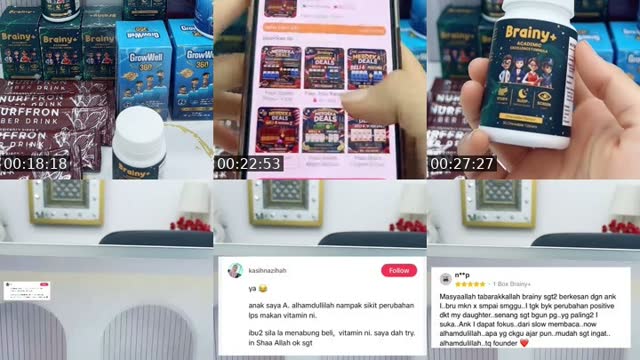 TikTok live: Vitamin Anak Merdeka🇲🇾✨🎉 by @hasnuri.wellness