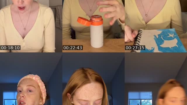TikTok live: Art  chat w me by @thesophiabradley