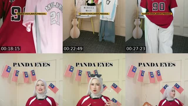 TikTok live: August Payday Sale (24 - 28 Aug) by @pandaeyesteam