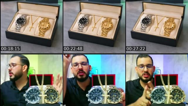 TikTok live: Relógio kit completo 29,90 by @mendesmoitinho