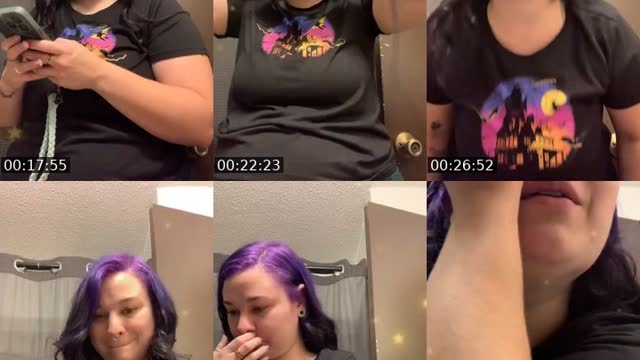TikTok live: ✨hiiiii✨ by @belching.banshee