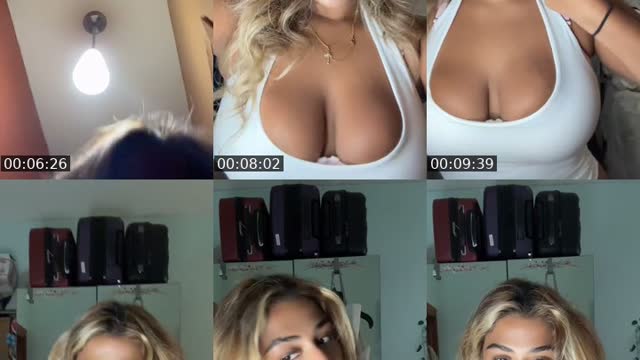 TikTok live: grwm by @goldglittertiger
