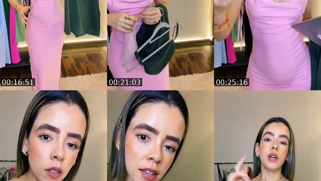 TikTok live: Esse vestido veste e valoriza! 💕 by @danizita1