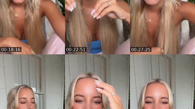 TikTok live: I see you ;) by @hannahkotickk
