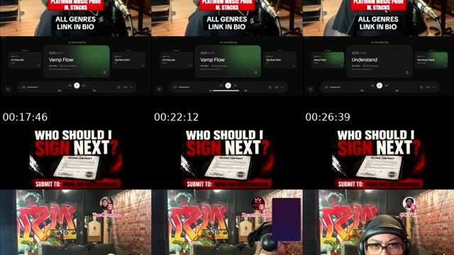TikTok live: Who should I sign next??? by @mstacksonline