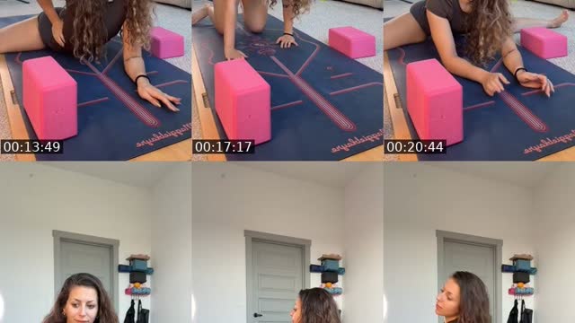 TikTok live: Yoga🪬💕🧘🏼‍♀️ by @maggieblayre