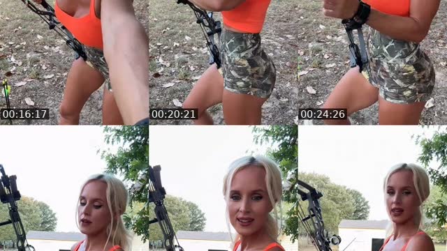 TikTok live: Slinging some arrows!  by @summermaeoutdoors