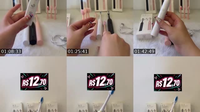 TikTok live: Escova de dente eletrica by @mariahgruner_