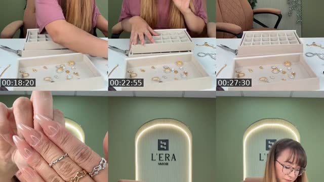 TikTok live: JEWELLERY LIVE! by @lerajewellery