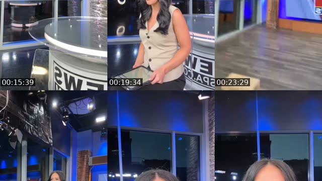 TikTok live: Let’s anchor the news 🎥 by @oliviadonnellly