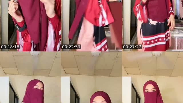 TikTok live: Jersey  shawl by @nxbeela.k_shop