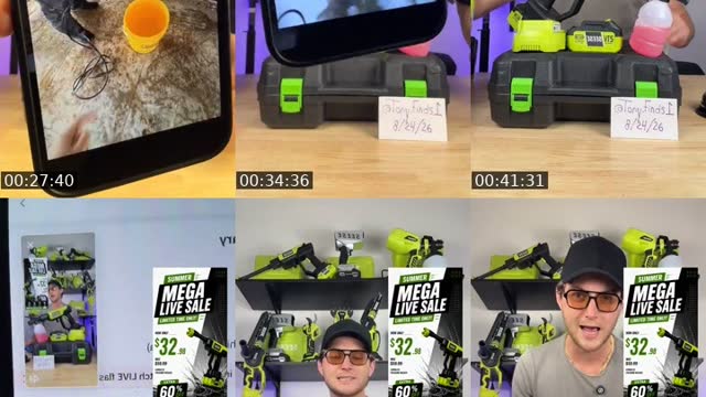 TikTok live: Back To School Deals⚡️ by @tony.finds1