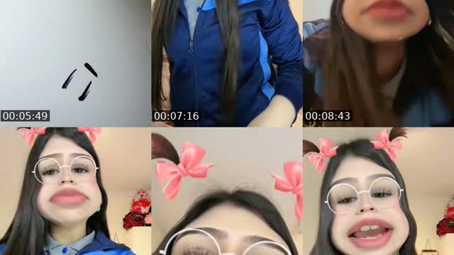 TikTok live: Arreglándome para ir al colegio by @13.ignaciaaaaaaaaa