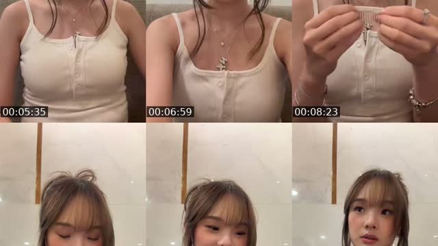 TikTok live: hii by @nadineabgail