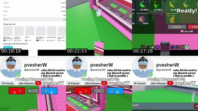 TikTok live: Steal a Brainrot Dicing/Dueling by @pvesherw