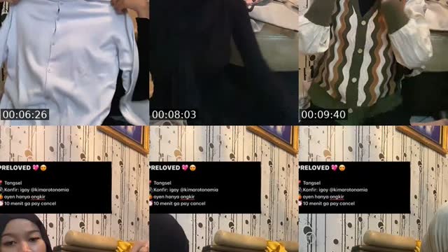 TikTok live: preloved by @draraft