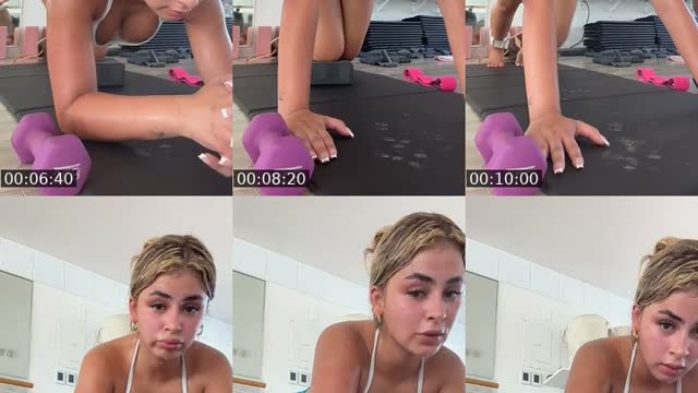 Hot pilates hehe - @prettyblissxo