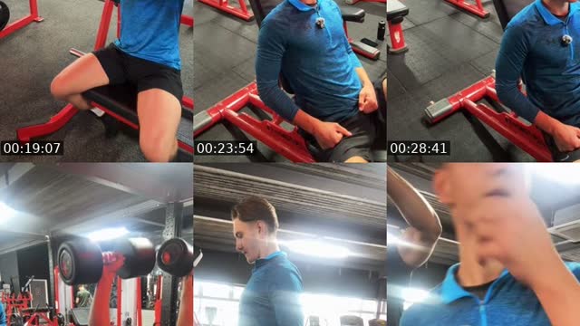TikTok live: Chest, shoulder and triceps by @arturs.scipakins