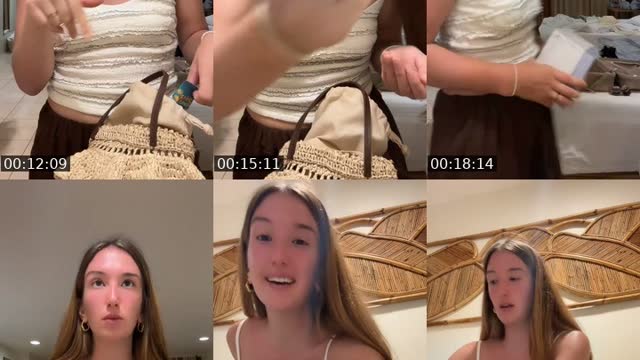TikTok live: En Filipinas 🩵 by @mariaunascroquetitas