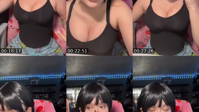 TikTok live: GRWM yapping by @thehimekage