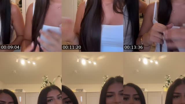TikTok live: haare schneiden 💇🏻‍♀️ by @sxb.duo1