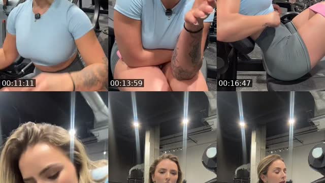 TikTok live: GET FIT WITH ME | Fitness QA💪🏼 by @itsamandafit