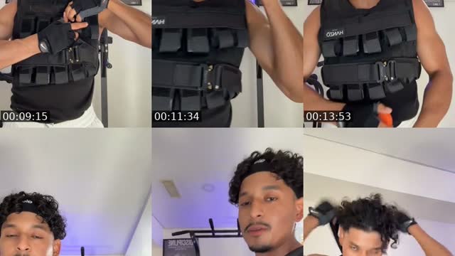 TikTok live: Back and shoulder workout by @calisthenics.riko.g
